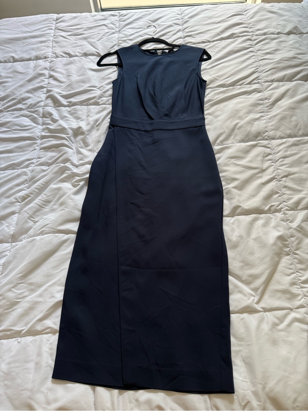 Reiss Classic Navy Sleeveless Sheath Dress NWOT